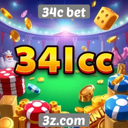 34c bet oferece variedade de jogos de cassino