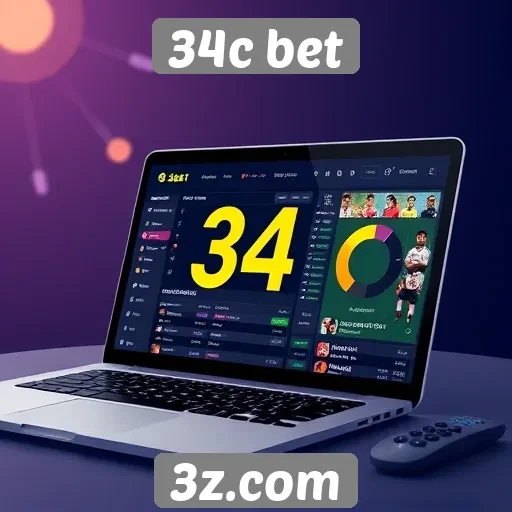 Análise das funcionalidades do site 34c bet