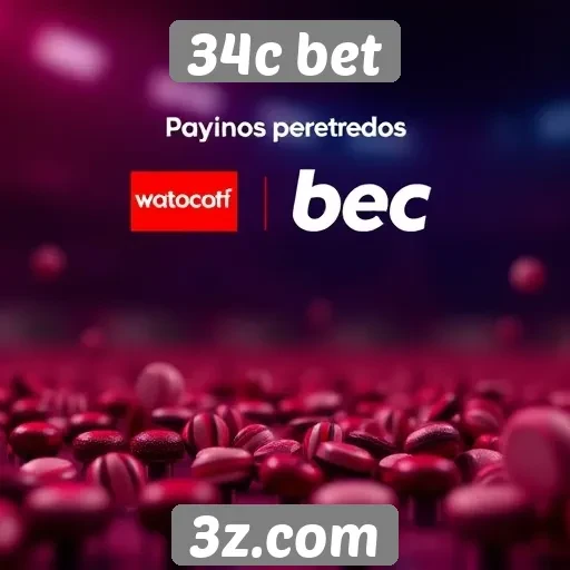 Métodos de pagamento disponíveis na 34c bet